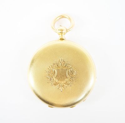 une image d'une montre à gousset en or sur fond blanc