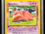 a close up of a card with a picture of a dog on it