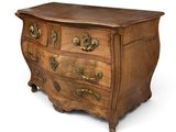 an image of a chest of drawers on a white background