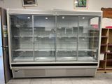 an image of a refrigerated display case in a store