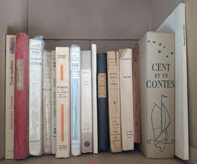 Livres brochés, relié, nrf et divers