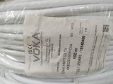 a lot of white wires that are wrapped in plastic