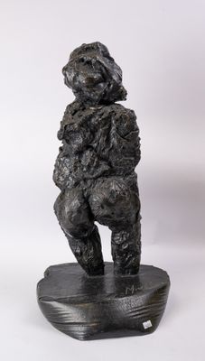 Christophe MIRALLES (1970), Sans titre, bronze patiné, signé…
