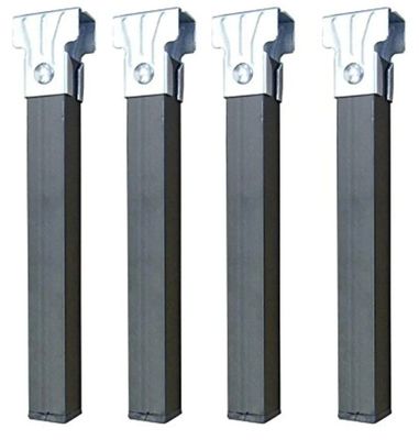 Jeu de 8 Pieds pour sommier sans roulettes