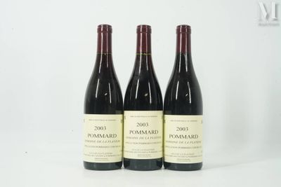 POMMARD POMMARD, Domaine de la Platiere, 2003- 3 bouteilles