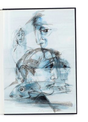 une image représentant un livre sur lequel figure le dessin d'un homme et d'une femme
