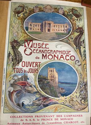 affiche de l'exposition du musée du château de Monaco