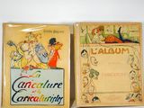 pair of vintage children ' s book covers from the early 20th century