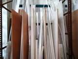 a lot of papers in a box on the shelf