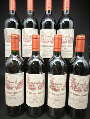 8 Bts LES TOURELLES DE LONGUEVILLE(TRES BON ETAT) Pauillac 1…