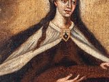 an image of a painting of a woman with a crown on her head
