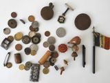 a lot of different items that are on the table