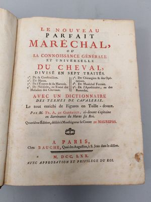 GARSAULT DE. Paris chez BAUCHE.