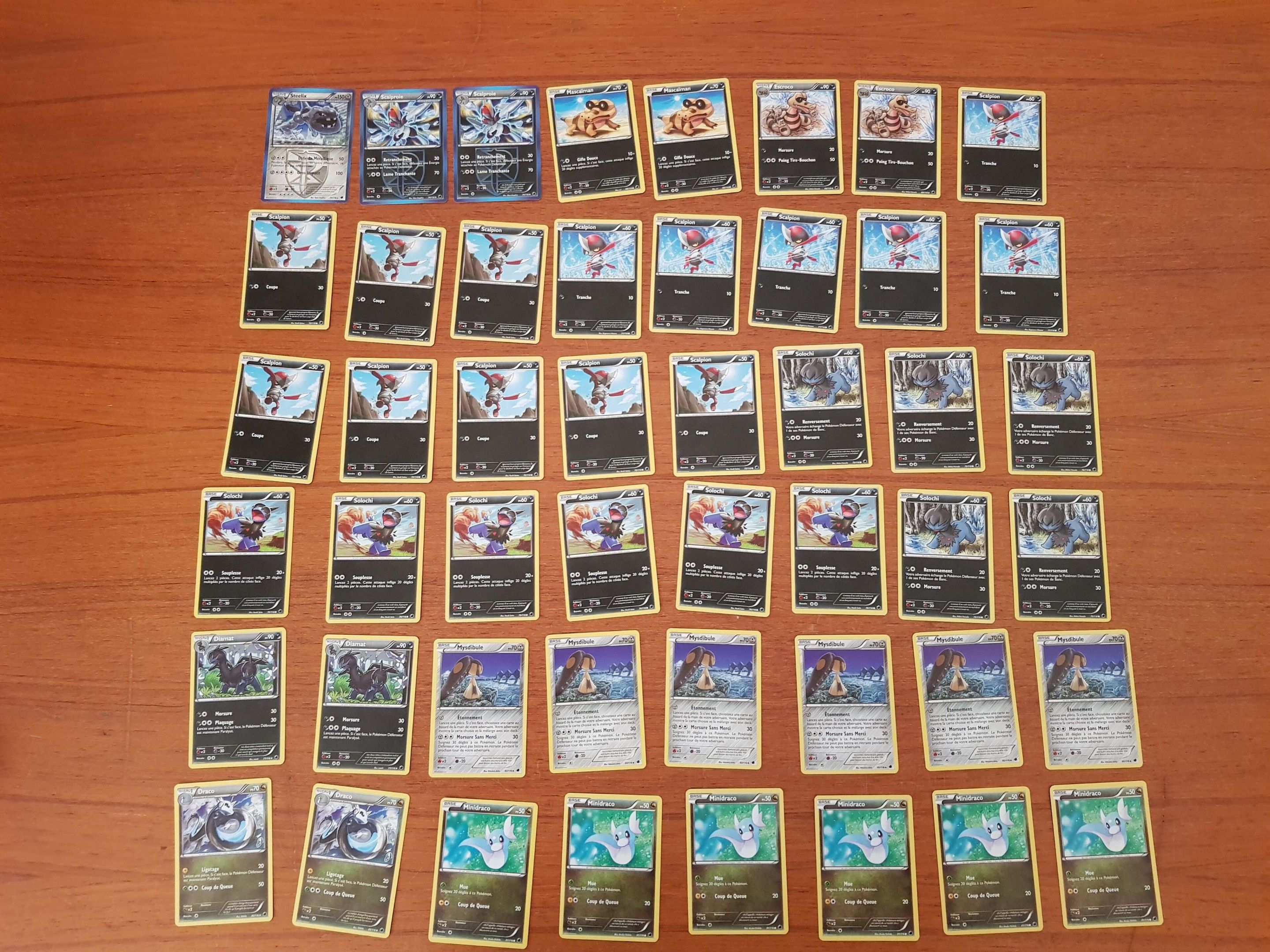 POKEMON - 100 cartes glaciation plasma non triées