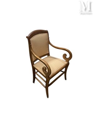 Fauteuil à crosse XIXème siècle