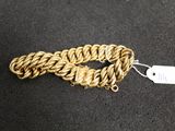 a close up of a rope with a tag on it