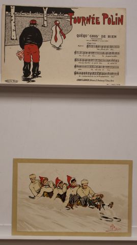 Lot d’illustrateurs : Lot de 2 cpa. Pellegrini : Luge ; Maurice B...