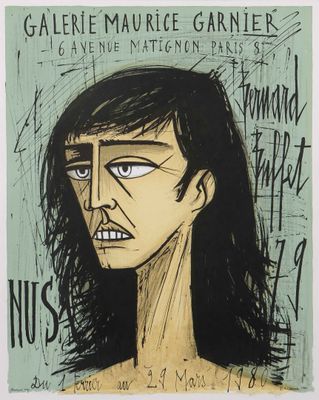 Bernard BUFFET (1928-1999) Nus - 1979 Affiche lithographiée …