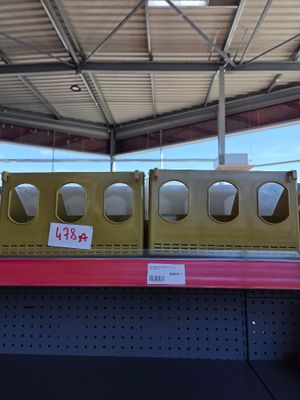 a display of toilet paper rolls in a store