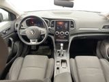 the interior of a car with a steering wheel, dashboard, and dashboard controls