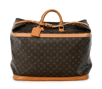 sac de voyage louis vuitton monogramme en toile et cuir