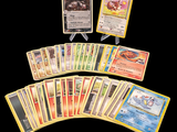 a lot of cards that are on the table
