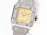 an image of a lady ' s watch with diamonds on it