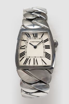 CARTIER. Montre "La Dona". Ref. 2835. Montre de dame en acier. Boîtier - Photo 1