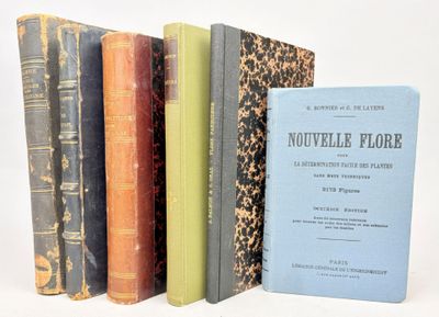 [Agriculture] [Botanique] Réunion de 6 volumes in-12 ou in-8…