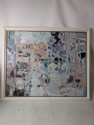 a picture of a painting hanging on a wall