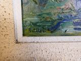 a picture of a painting on the wall of a building