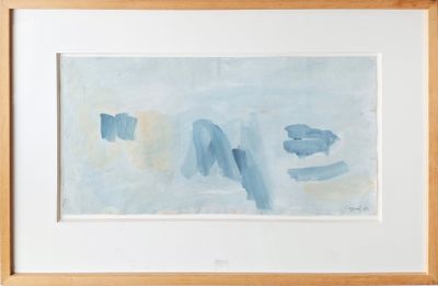 une image représentant un tableau accroché au mur, dans un cadre en bois