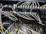 a bunch of wires that are connected to a computer
