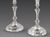une paire de chandeliers en argent, par personne