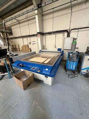 a picture of a large machine in a factory