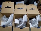 three boxes with a couple of different types of items inside of them