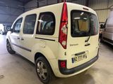a white van that is parked in a garage