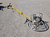 a small machine that is sitting on the ground