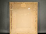 a picture of a wooden box with a string on it