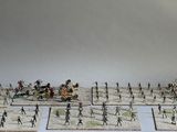 a lot of toy soldiers that are on the table