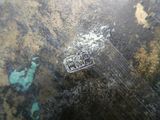 a close up of a metal object on a table