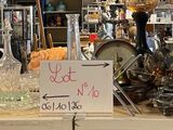 a lot of items on display in a store