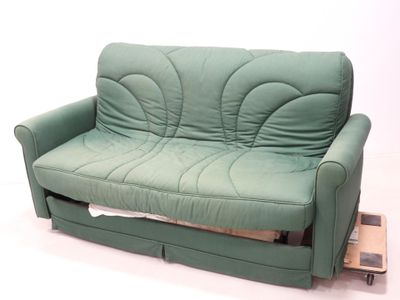 CANAPE LIT vert. 80 x 175 x 81 cm.