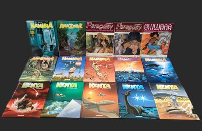 un grand nombre de livres posés sur une table