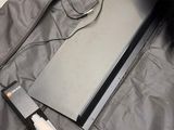 a laptop in the back of a suit case