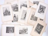 a lot of old photos of men playing baseball