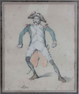 Ecole Française du XIXe siècle, Le soldat