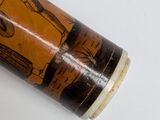 a close up of a pen with a picture on it