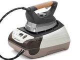 a steam iron that is sitting on top of a table
