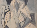 une image d'une peinture représentant une femme lisant un livre